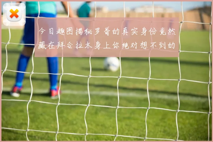 今日趣图揭秘罗哥的真实身份竟然藏在拜合拉木身上你绝对想不到的真相